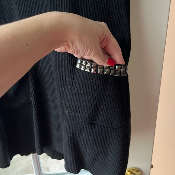 Women’s INC International Concepts - Black Sweater Dress - Picture 4 of 6